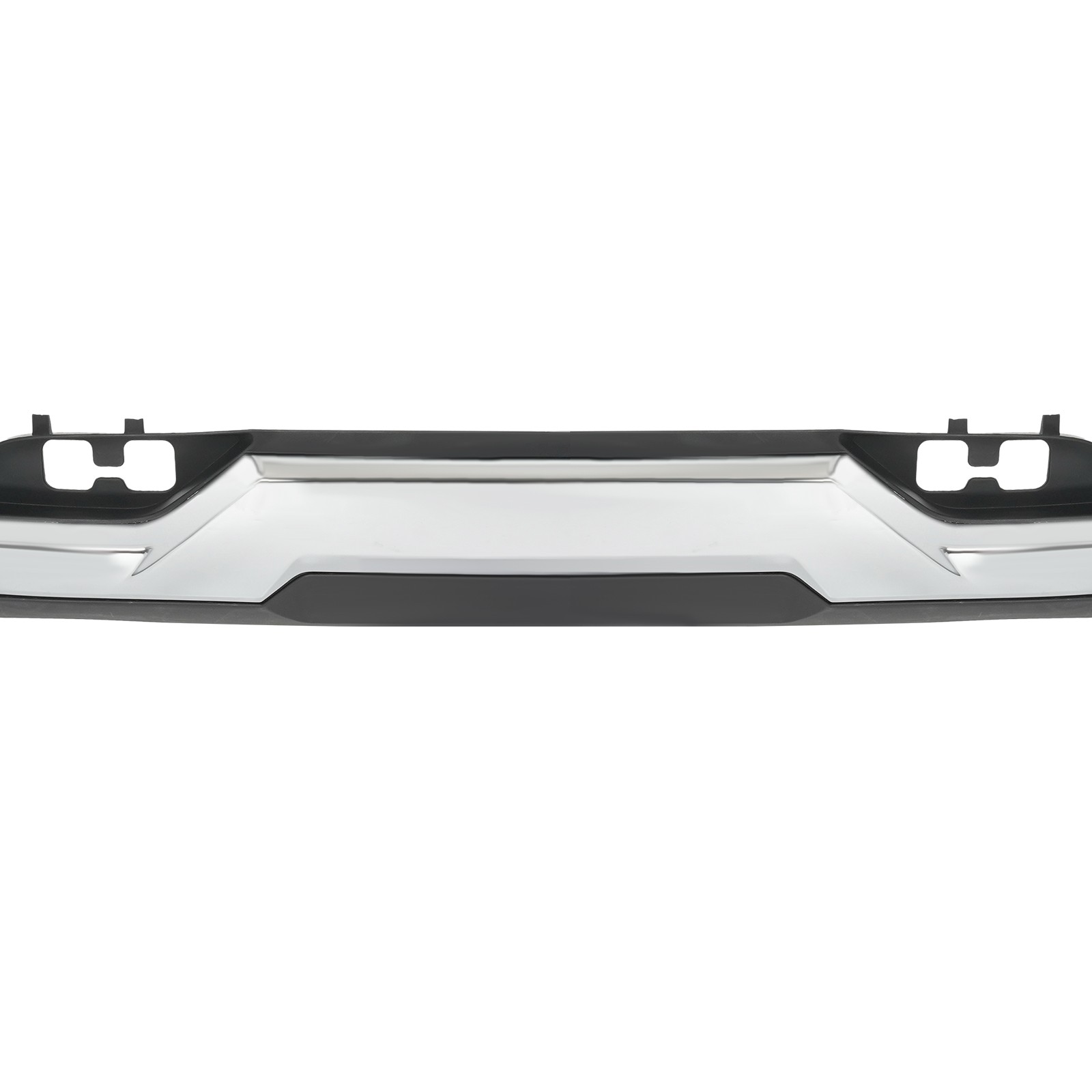 For 2016-2019 Chevrolet Silverado 1500 Front Bumper Valance W/ Chrome Skid Plate
