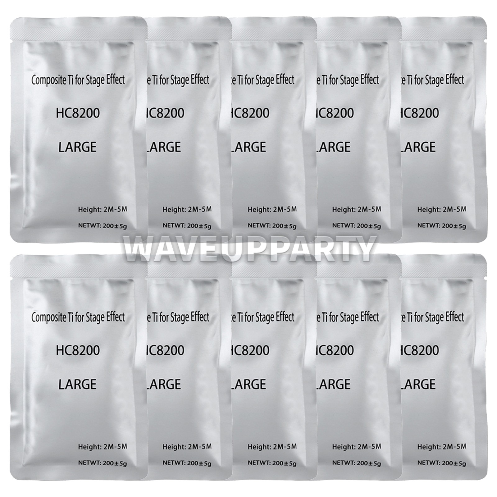 PAIDUN 10/20PCS Cold Spark Machine Powder 200g Bag Sparkler Effect Wedding Event