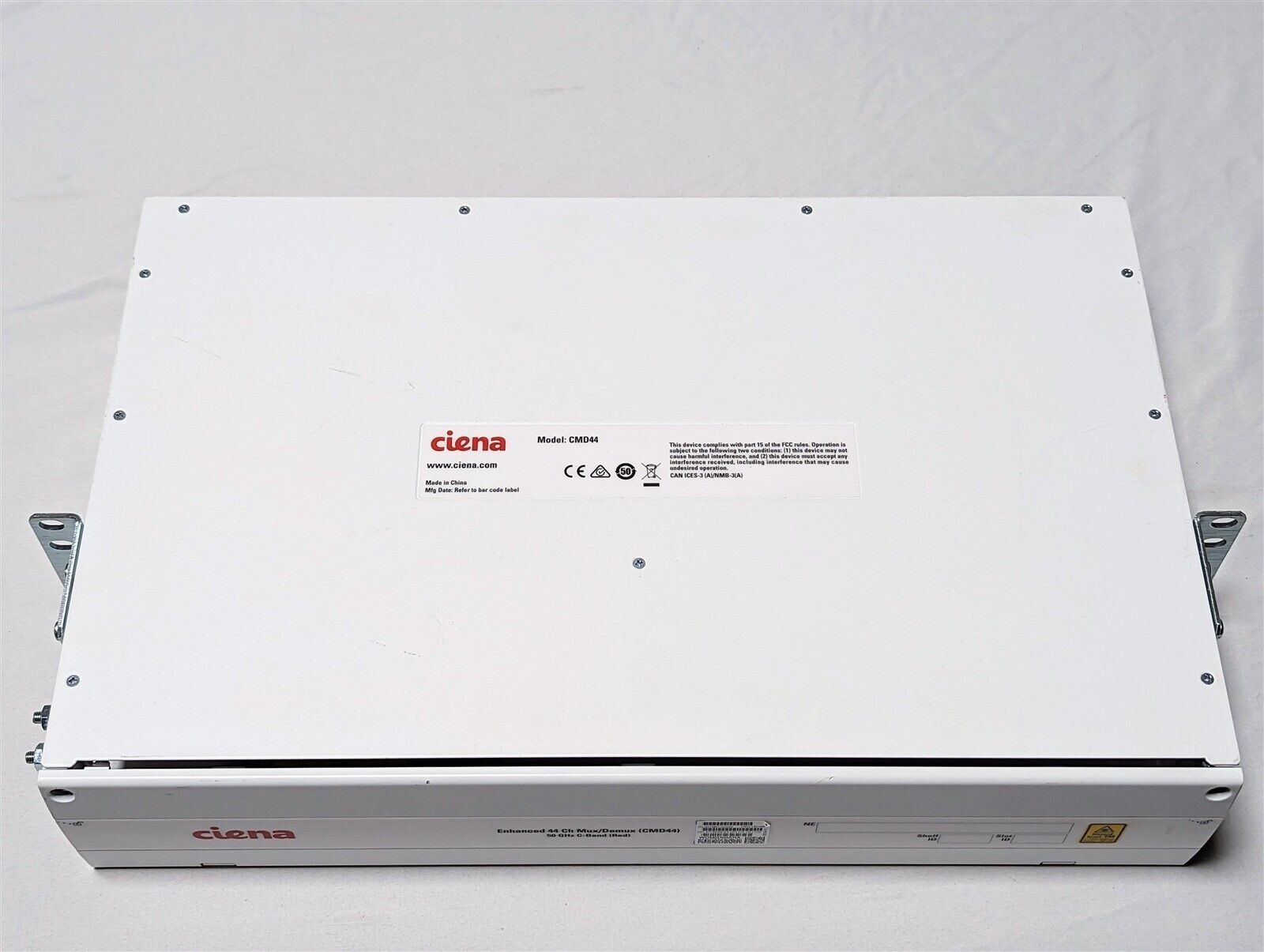 *NEW* CIENA NTT862BAE5 - 44 Channel Mux/Demux (CMD44) 50Ghz C-Band Module