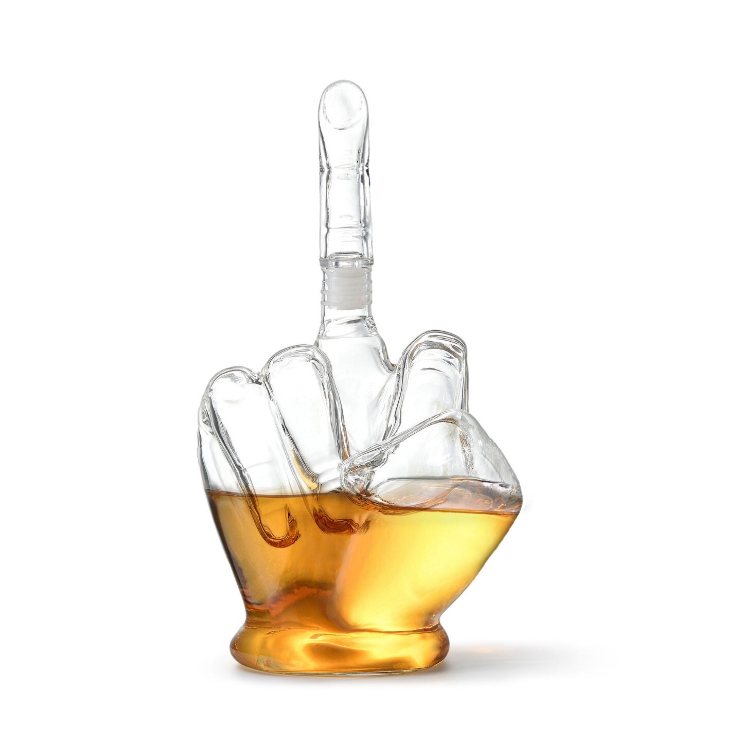 Middle Finger Whiskey Decanter