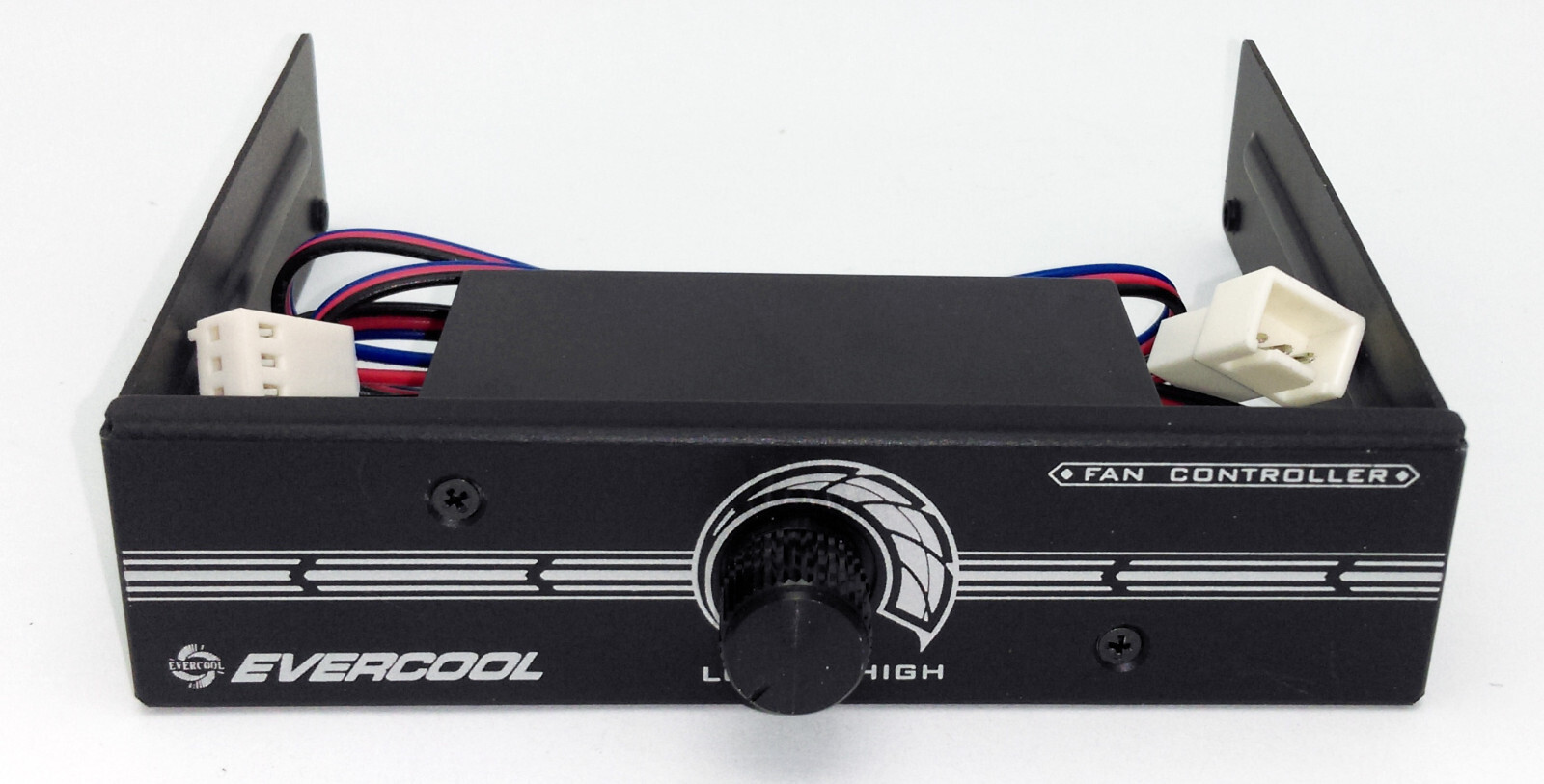 New Evercool Twister Black 3.5" Front Panel Bay or PCI Slot Fan Speed Controller