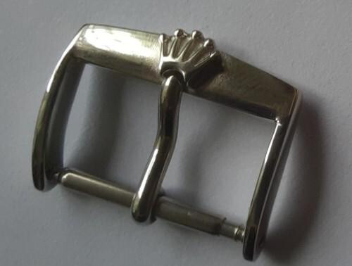 RARE OLD VINTAGE 16mm ROLEX BRACELET BAND STAINLESS STEEL ORIGINAL WATCH BUCKLE