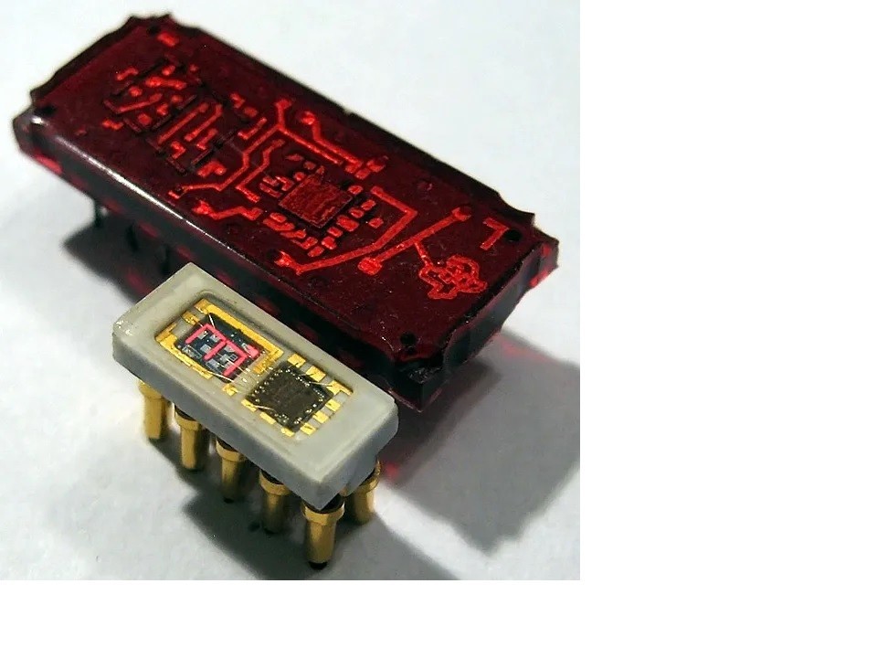 Rare vintage tiny LED indicator ≈ til306≈ til307≈til311≈hdsp6508≈hdsp0962