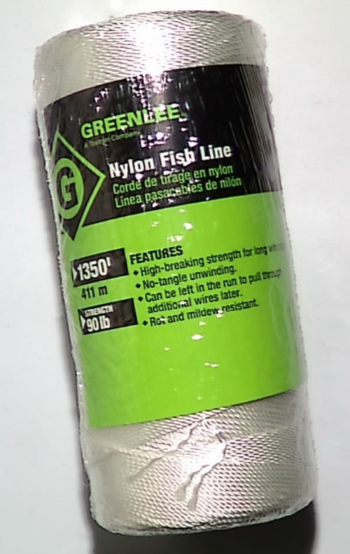 Greenlee Textron 607 Nylon Fish Line, 90-Pound