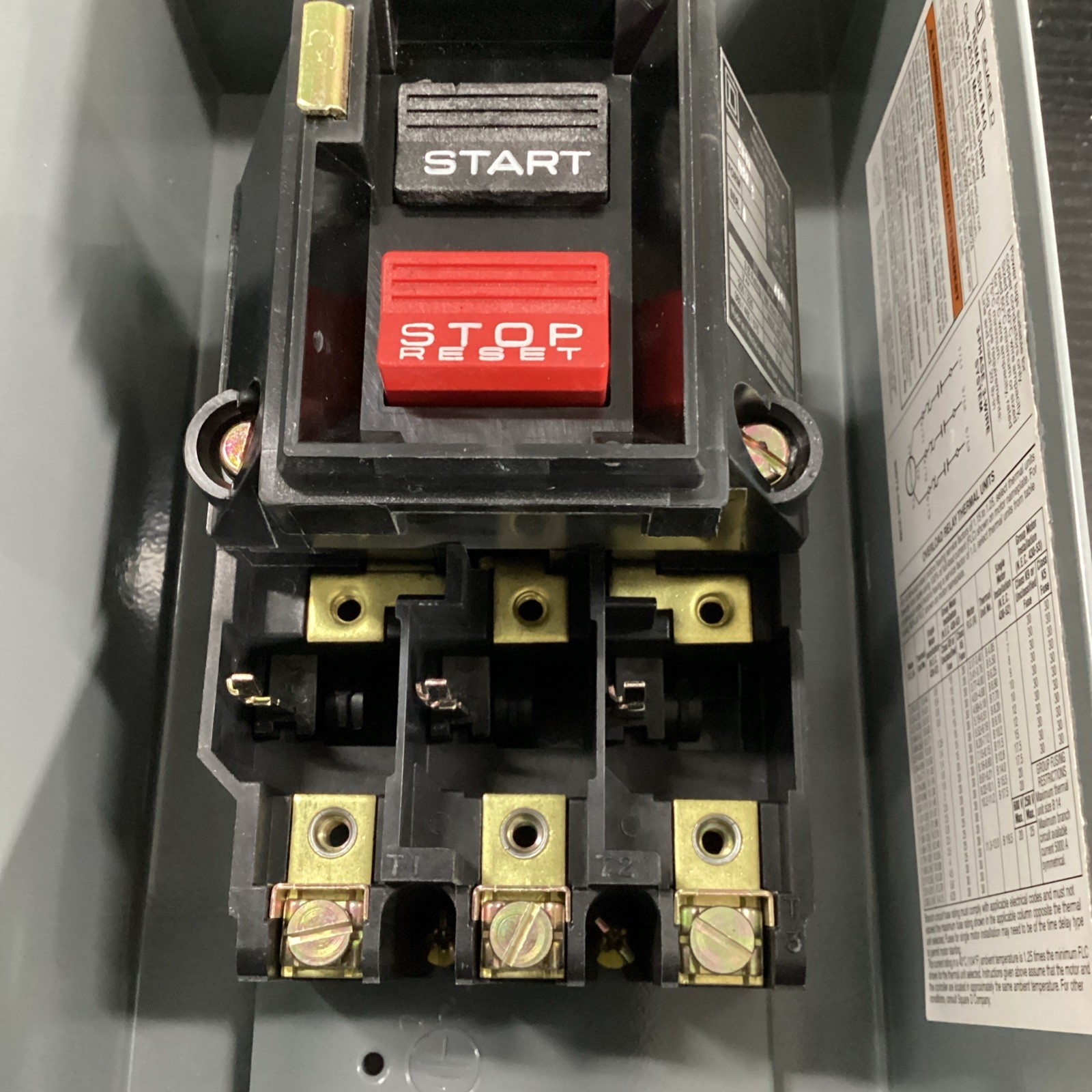 Square D 2510MBA2 AC Manual Starter Series C NEW