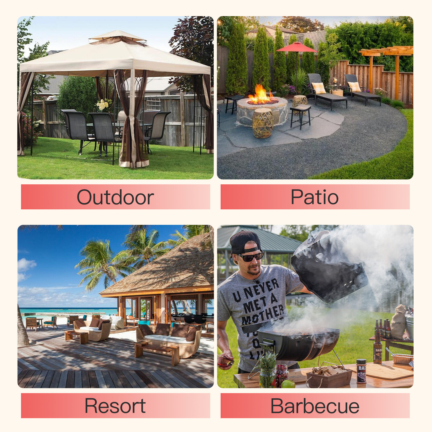 10'x10' Outdoor Pop-Up Canopy Tent, Waterproof Heavy Duty Gazebo w/ 2 Sidewalls