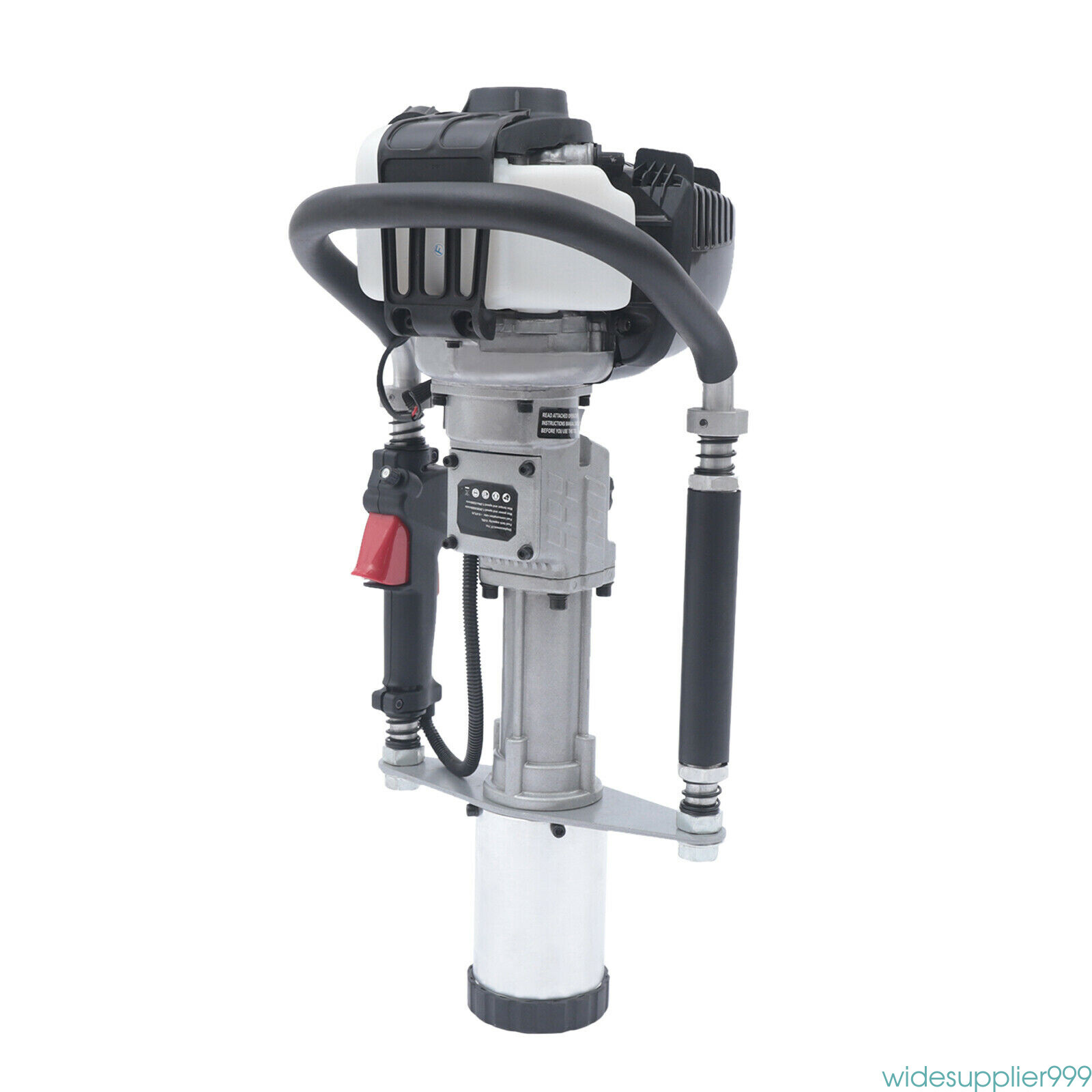 4 Stroke Gas Power Fence Pile Driver Push Gasoline Engine Heavy Duty