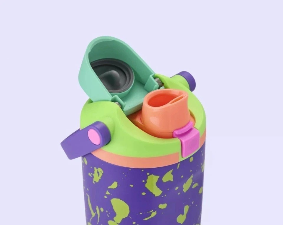 Owala Birthday Bash Electric Feel 30 oz FreeSip Sway Neon Party Water Bottle