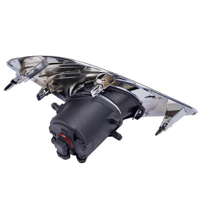 Clear Lens Fog Lights Lamps Chrome Cover Fits 2012 2013 2014 Toyota Camry Pair