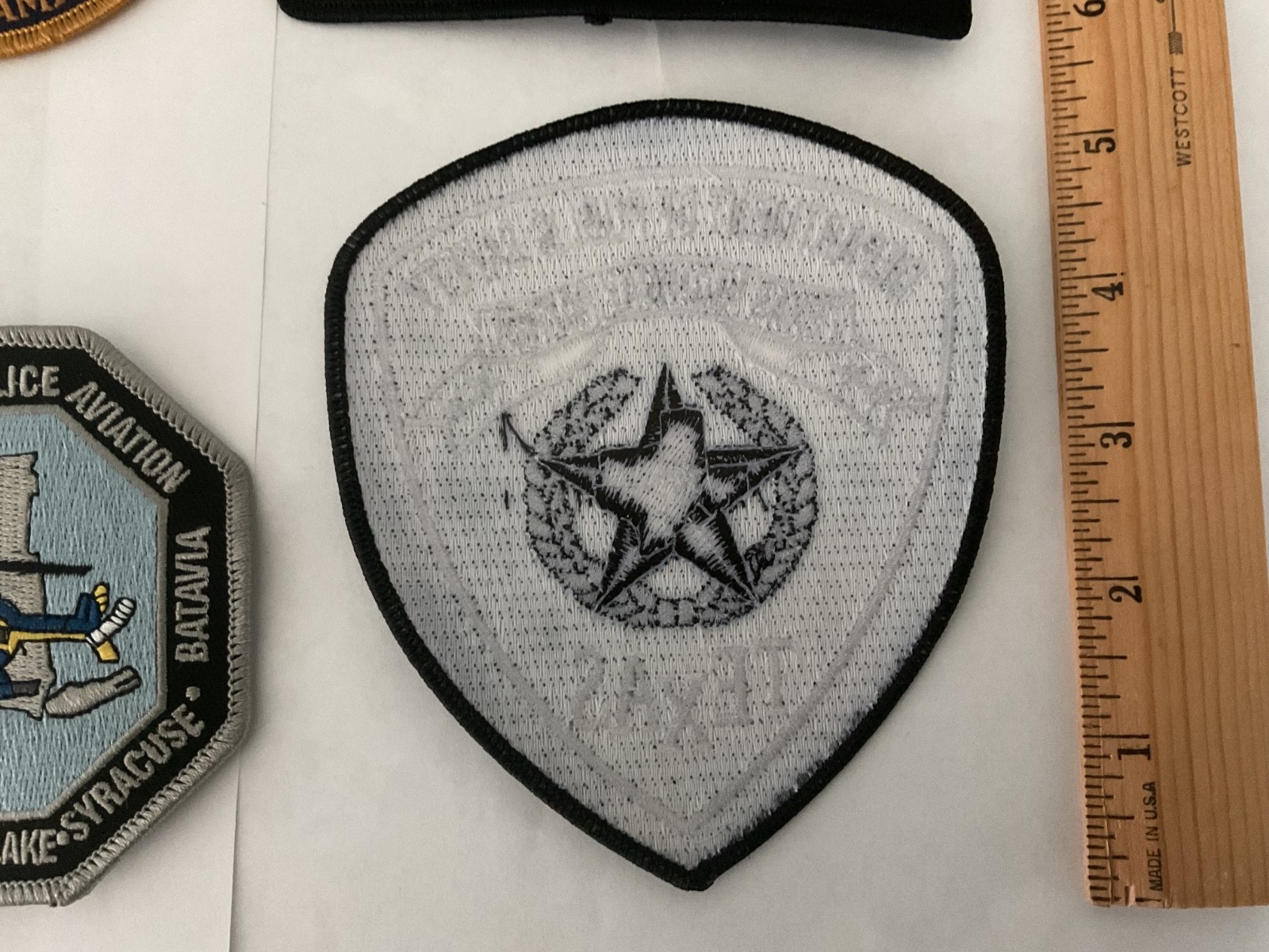 Police collectors Wholesale patch set 20 pieces all different patches. All New