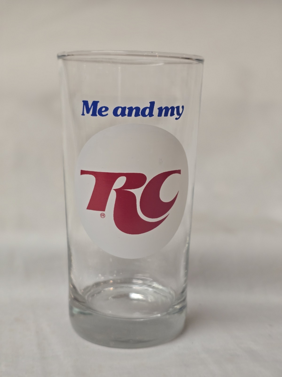 Vintage Royal Crown Me And My RC Drinking Glass