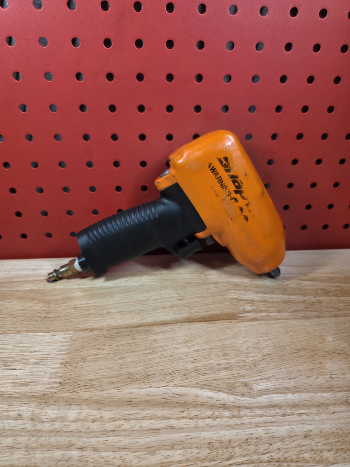 Snap-on Tools MG325 3/8" Drive Air Pneumatic Impact Wrench ORANGE With Boot Nice
