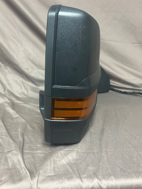 OEM, SIDE MIRROR ASSEMBLY, RH PASSENGER, BLACK, 2019-2025 CHEVY 4500/5500/6500