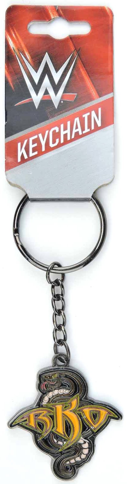 WWE Randy Orton RKO Rattlesnake metal Keychain 2016 Licensed wrestling Key Ring