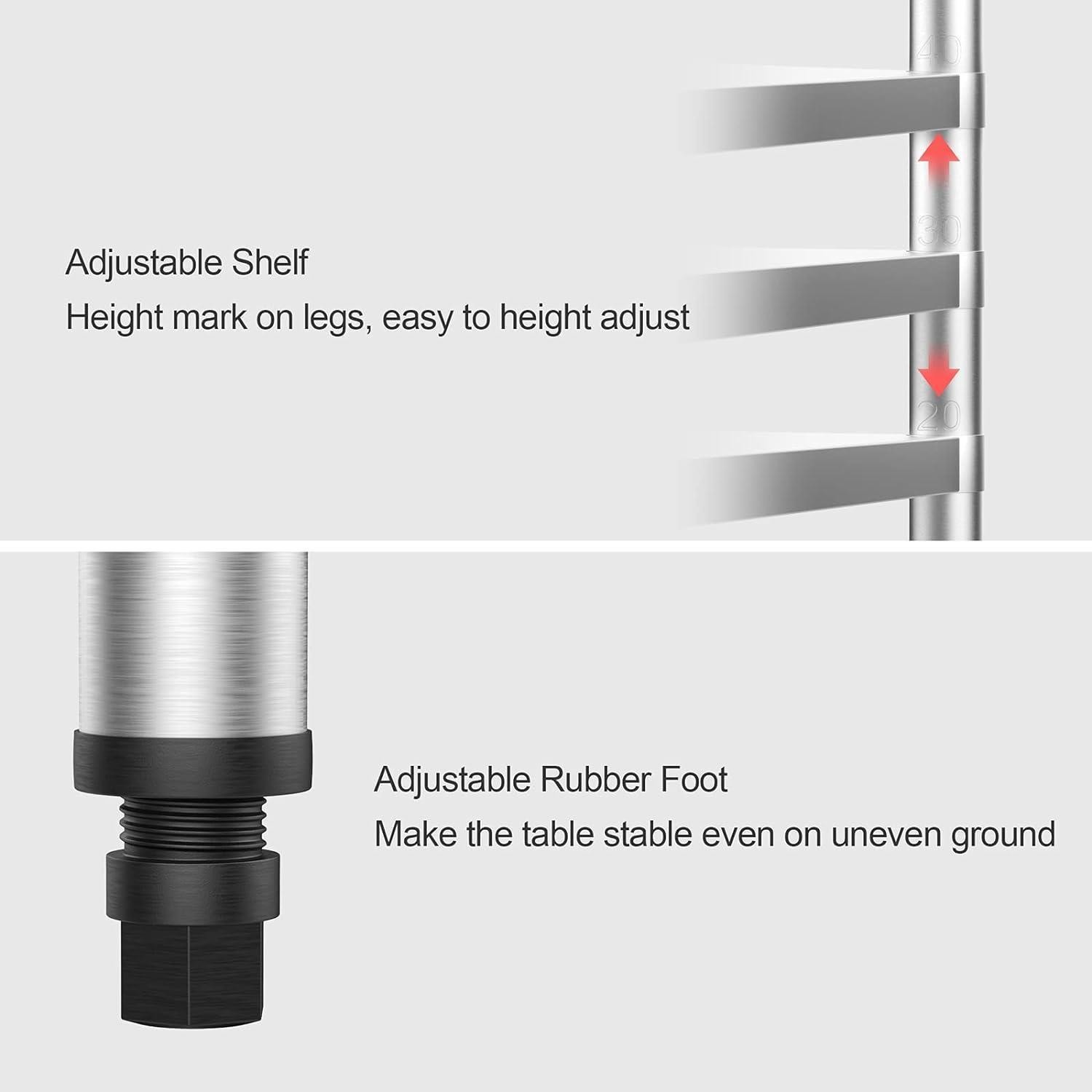 Heavy Duty 48'' x 24'' Stainless Steel Commercial Kitchen Prep Table for Hotel