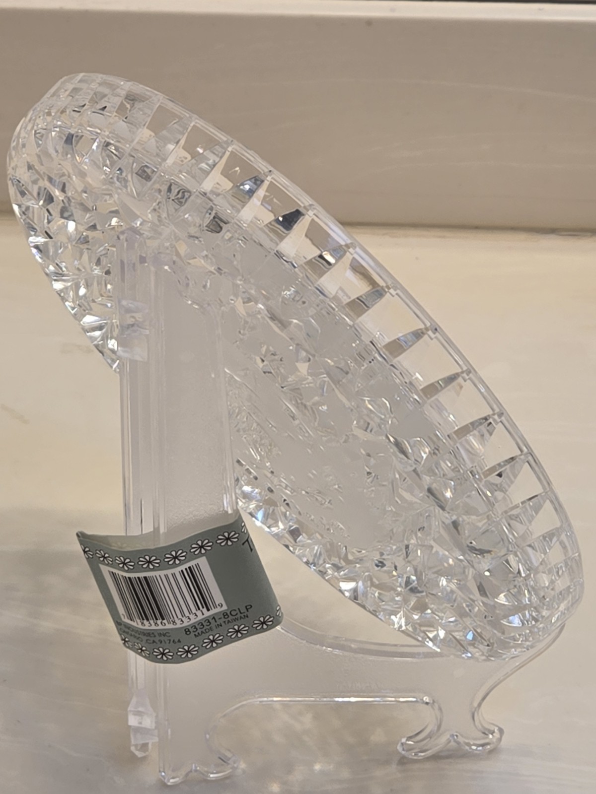 VTG Waterford Cut Crystal 12 Days Of Christmas 8" Diameter Christmas 1989 & 1992