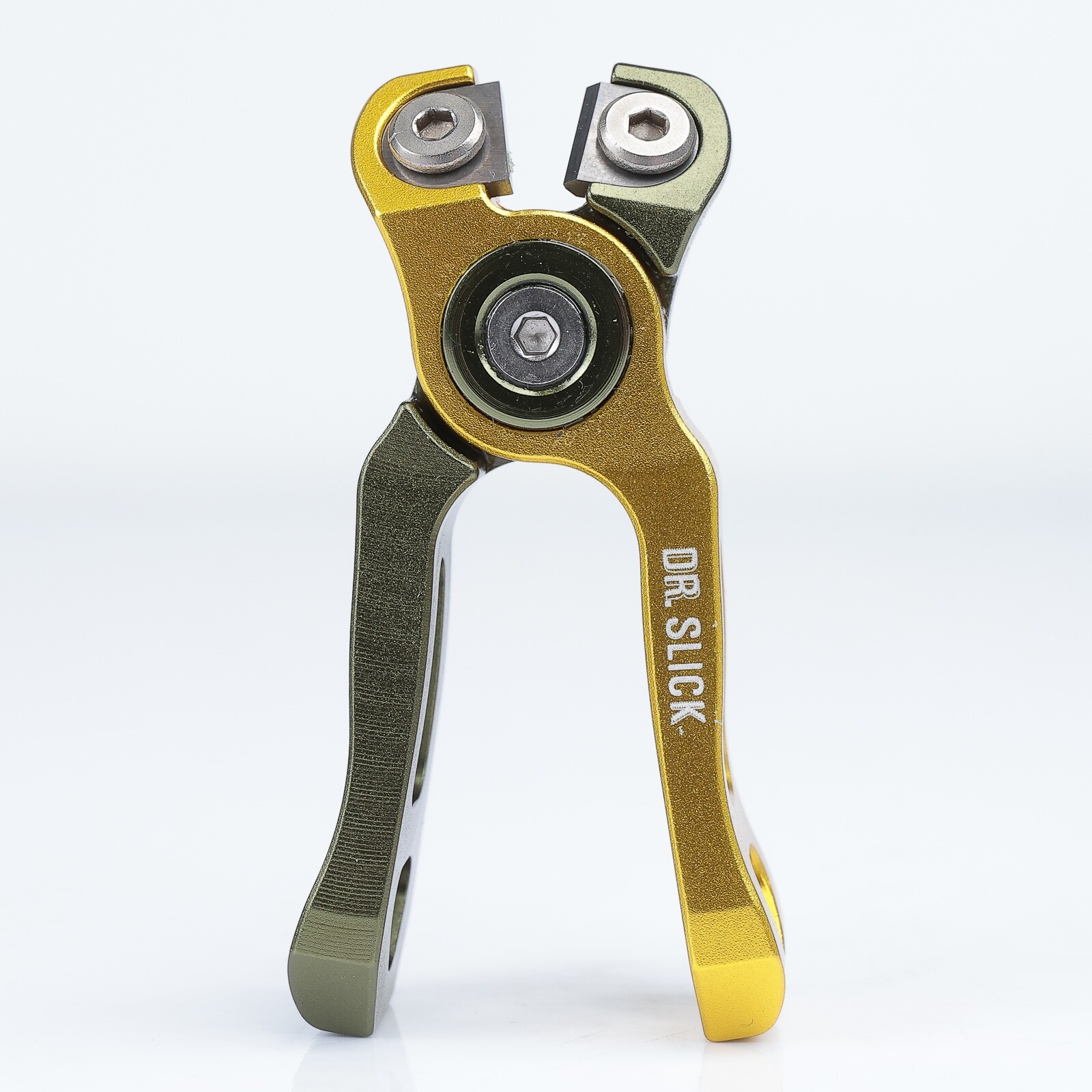 Dr Slick Cyclone Nipper - Offset Cut - Green/Gold - FREE SHIPPING