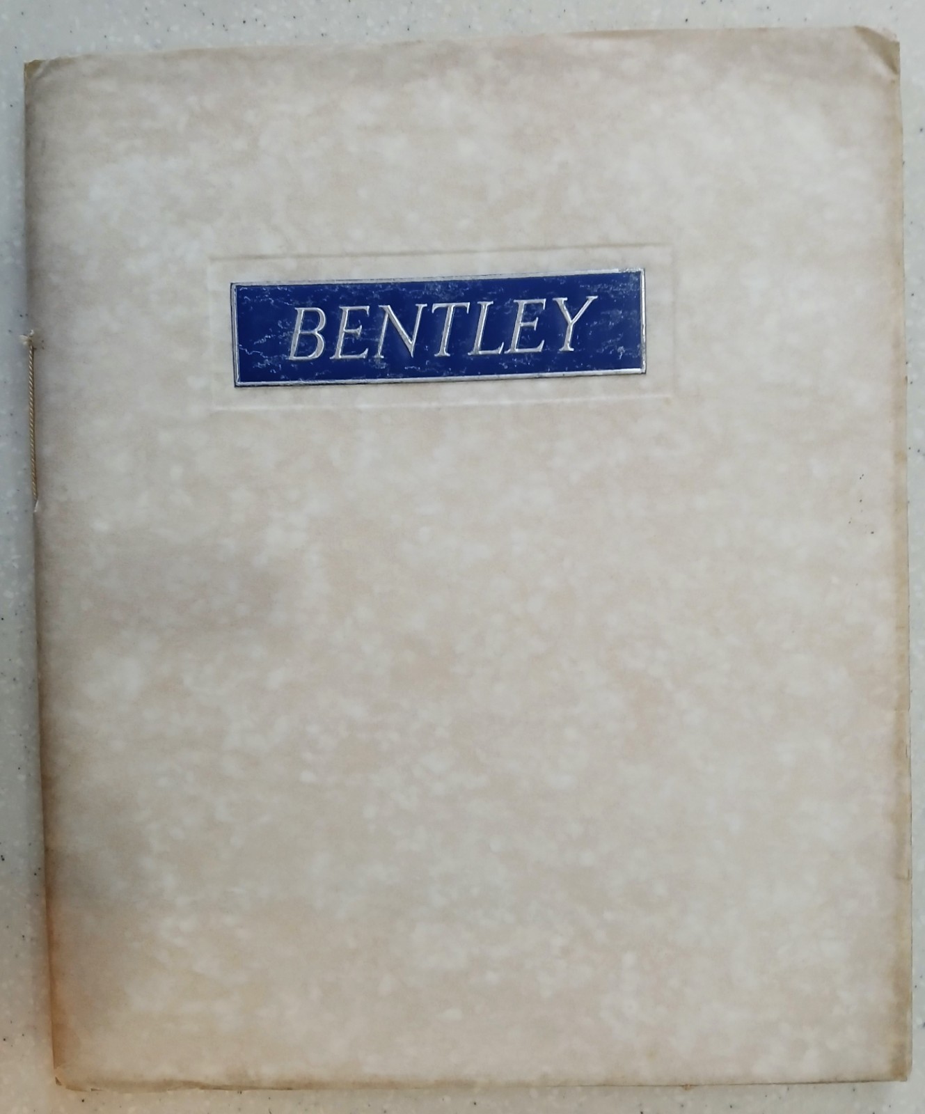 BENTLEY  - FOUR AND A QUARTER LITRE - THE SILENT SPORTS CAR -  1930s