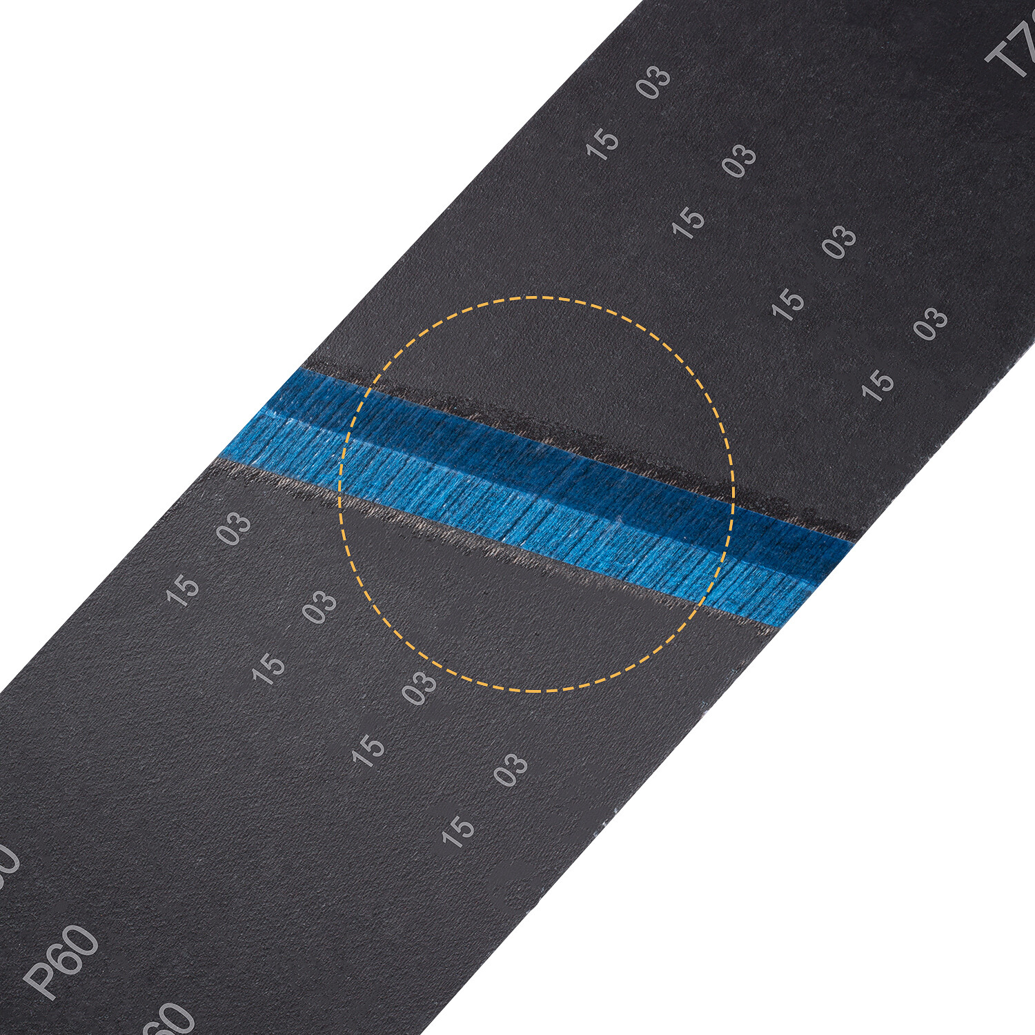 SATC 60 Grit 3 PCS Zirconia Sanding Belts 4 x 36 inch for Metal/Wood Polishing