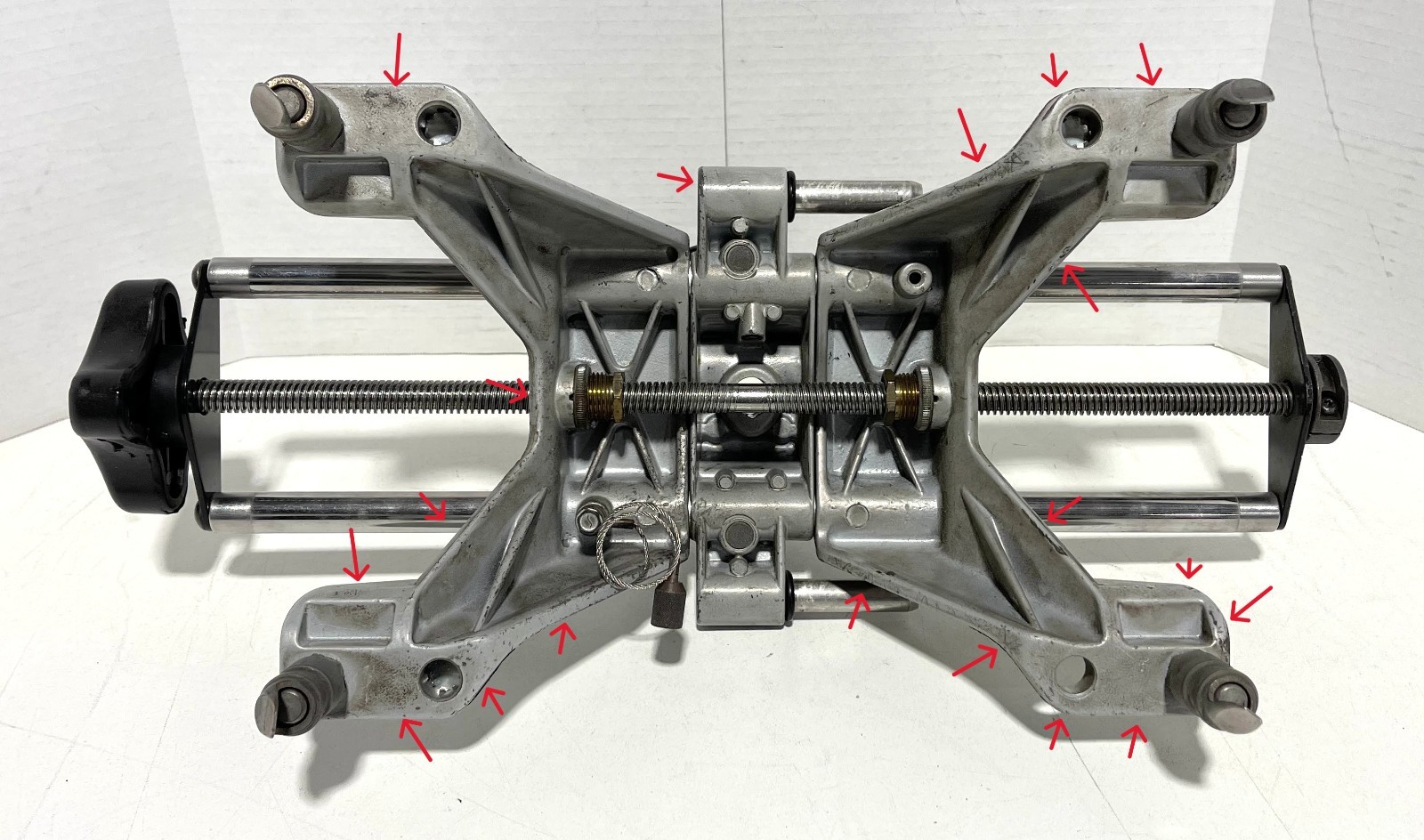 Hunter Engineering DSP 300 Vehicle Wheel Alignment Sensor Clamp/Targets Untested