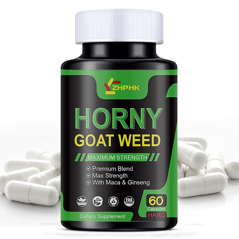 3X STRENGTH Horny Goat Weed Extract W/ Maca Root Powder,L-Arginine,Saw Palmetto