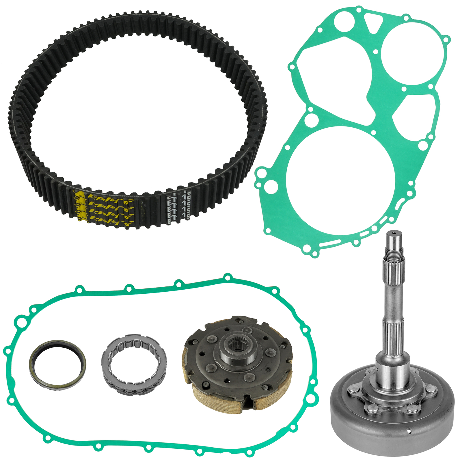 Wet Clutch Housing Kit With Belt For Arctic Cat 700 H1 EFI 4x4 Auto 09-2011