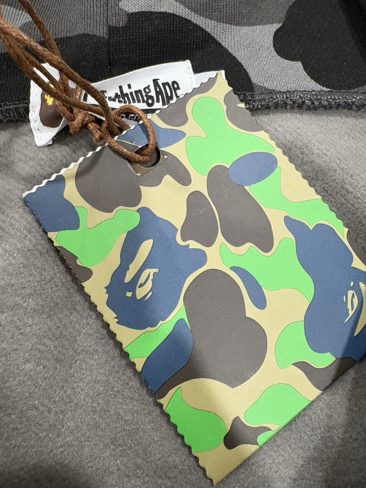 Bape Shark Camo Sweater Medium