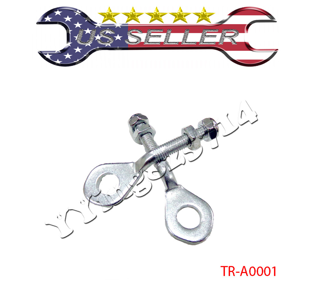 0.4" Chain Tensioner Axle Adjuster 50cc 70cc 90 110cc 125cc ATV Dirt Bike 10mm