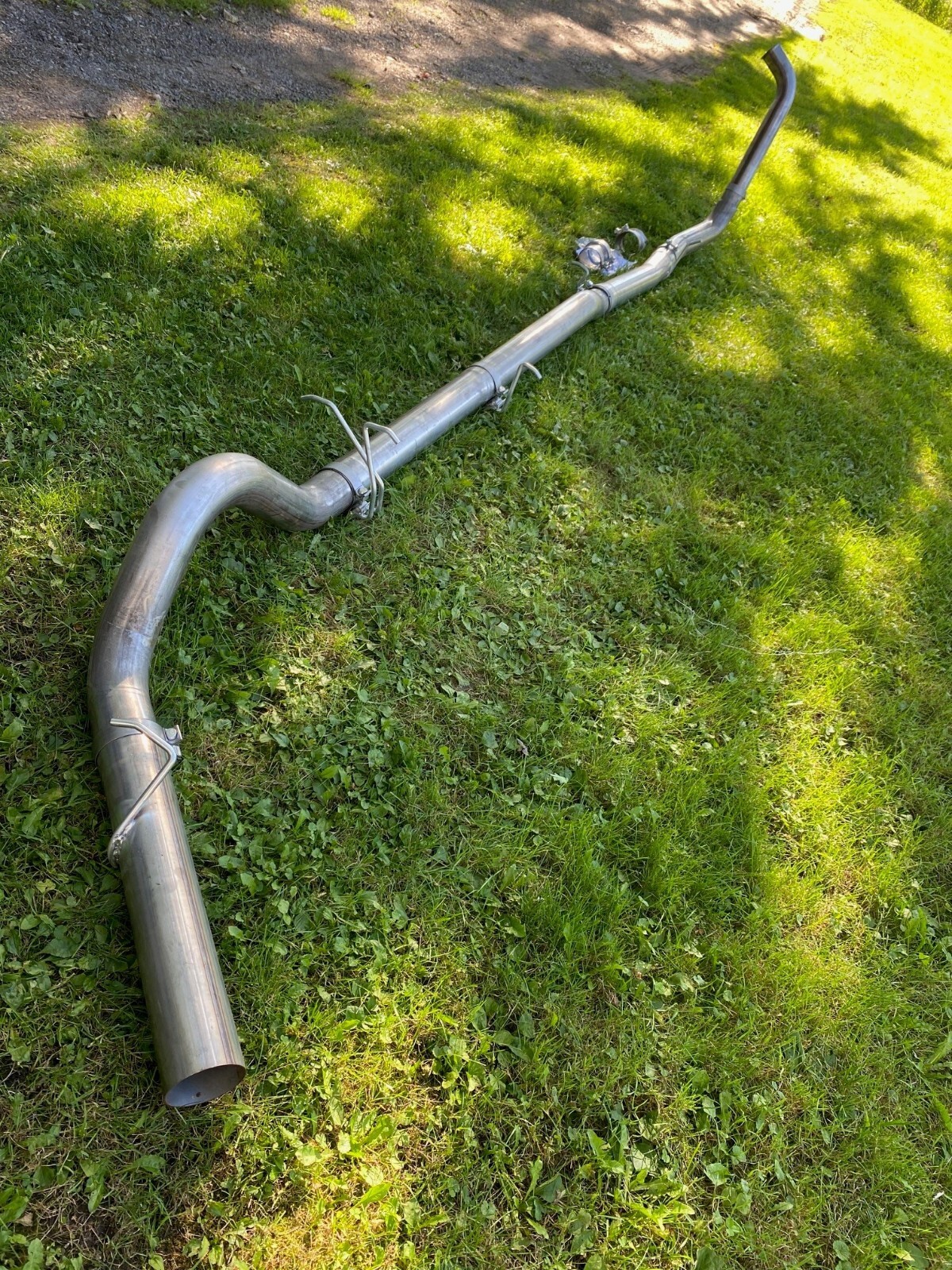 Exhaust Pipe Kit 2003-2007 Ford F250 F350 Powerstroke 6.0 409 Stainless Steel