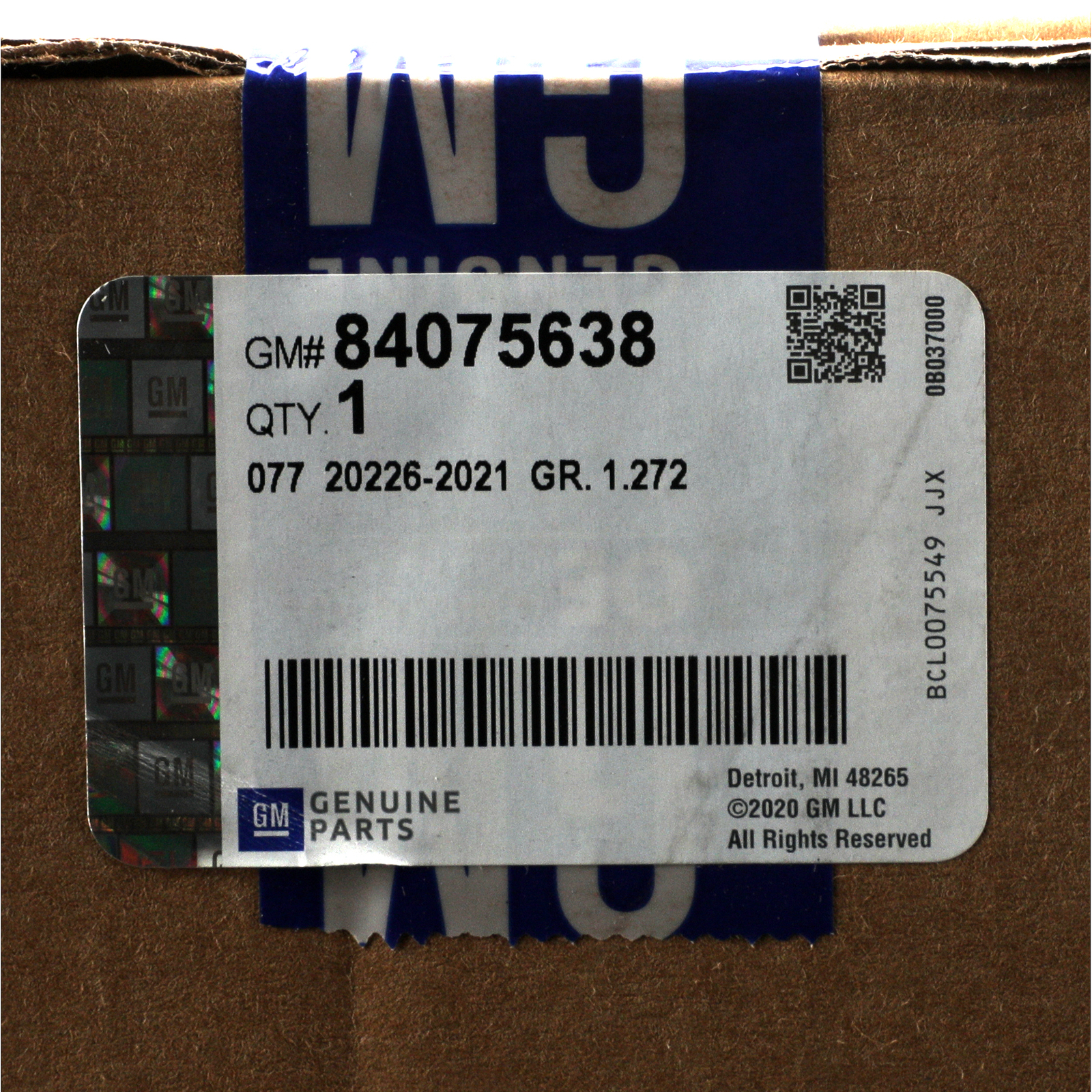 OEM NEW 2019-2022 Chevrolet Malibu 1.5L Radiator Upper Baffle Deflector 84075638