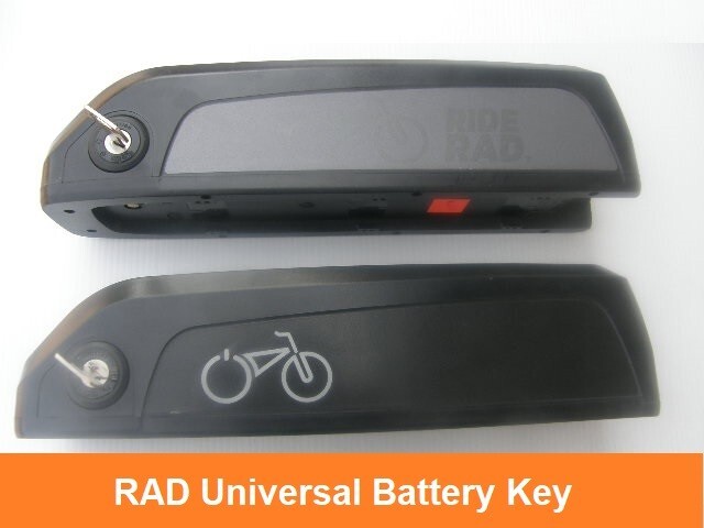 🔑 RAD Power Bikes Universal Battery Key RadRover RadMini Runner City Expand5 🔑