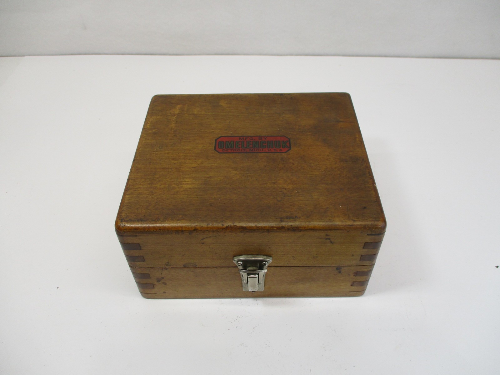 (22) Pc Angle Block Set OMELENCHUK 1° - 30° in Pairs Hard Ground Wood Case EC