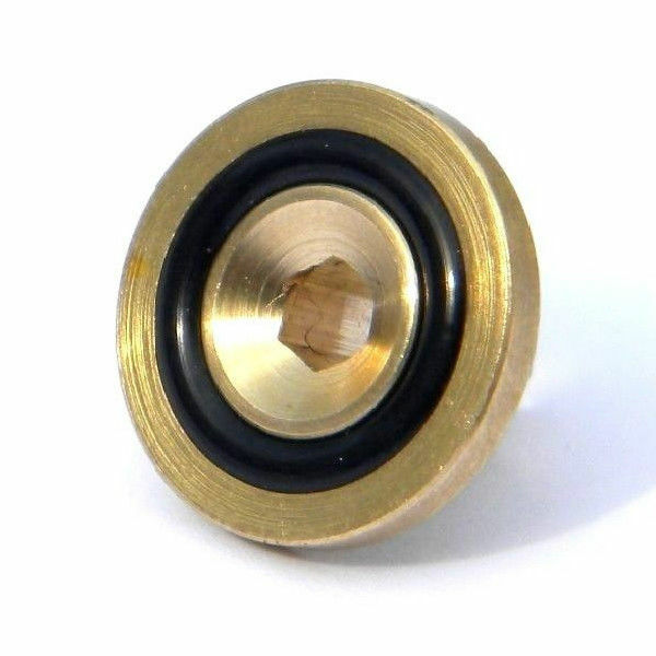 CO2 Cylinder Tank Leak Stopper Permanent CGA320 Tank Valve Brass Washers Qty 5