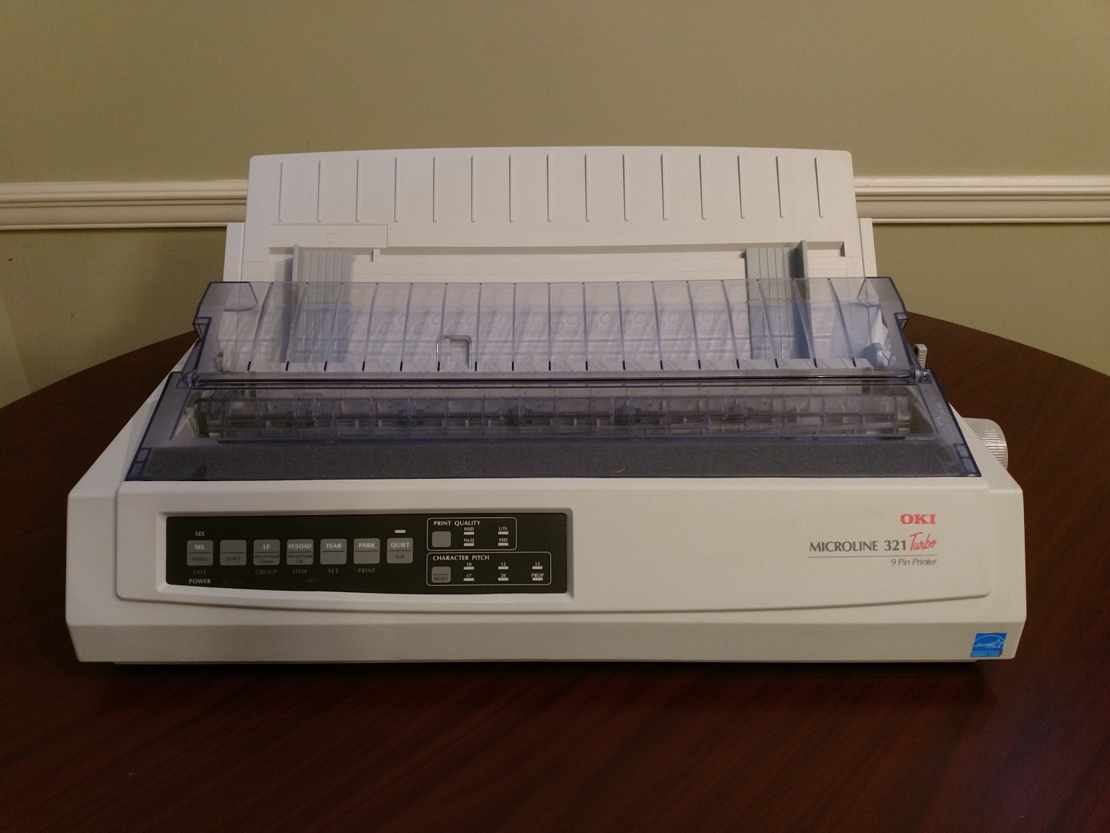 Oki 321 Turbo -2YR WARR- Printer-New USB Cable, Ribbon- Free Shipping