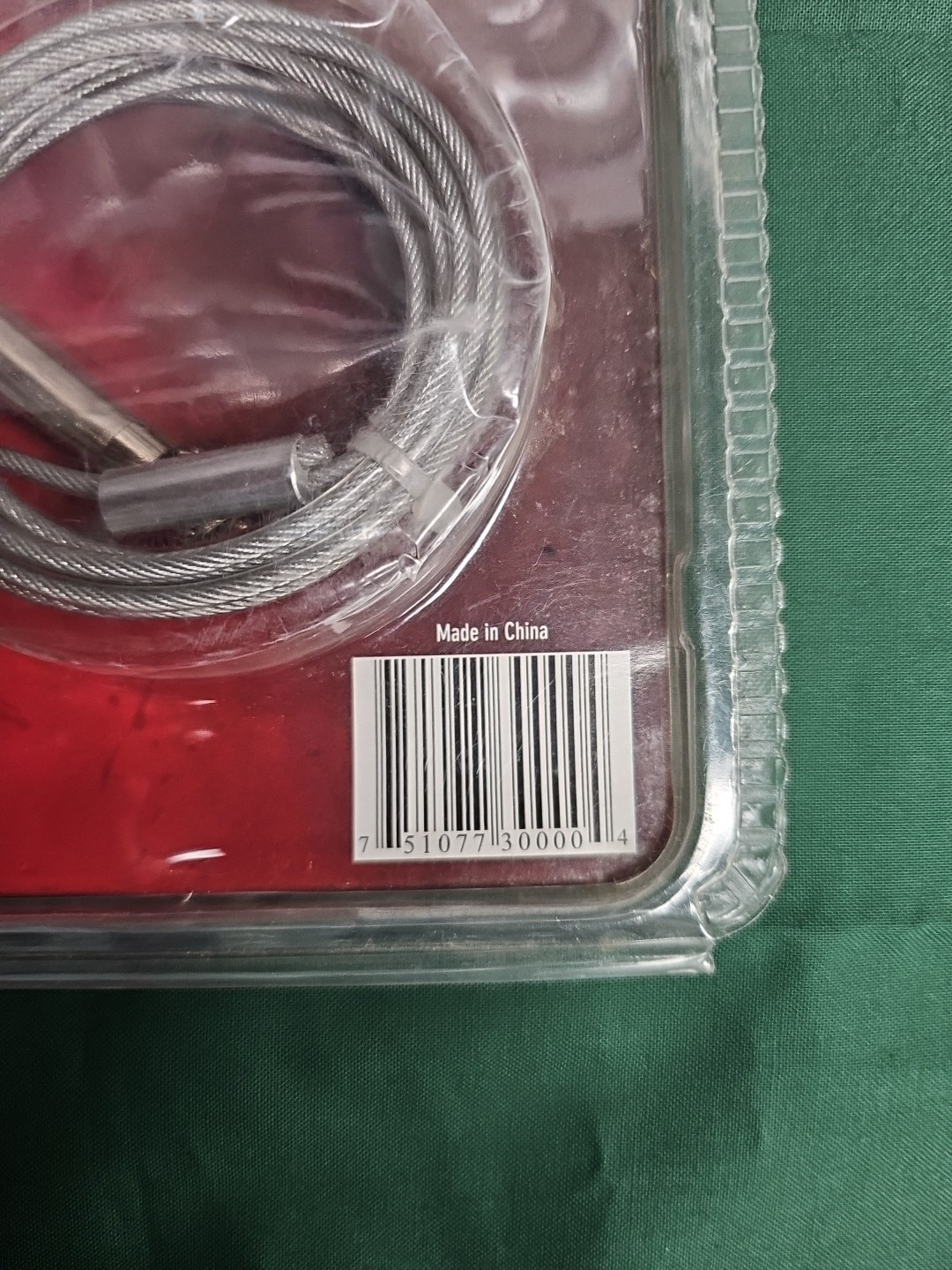 GunVault Security Cable - Six Foot Long - High Strength-Steel for GunVault Safes