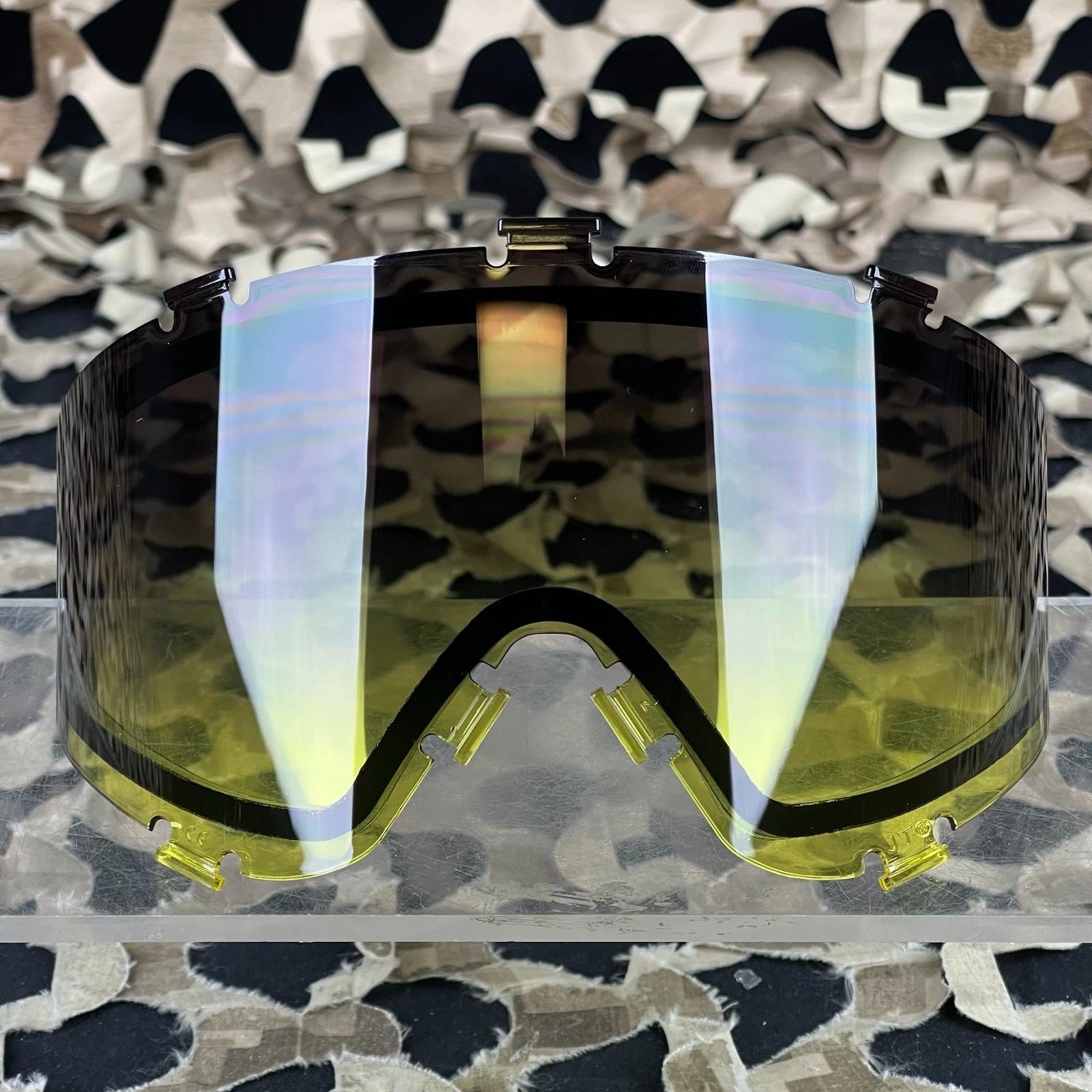 NEW JT Flex 8/Premise/ProFlex/Spectra Thermal Mask Lens - Smoke/Yellow Fade