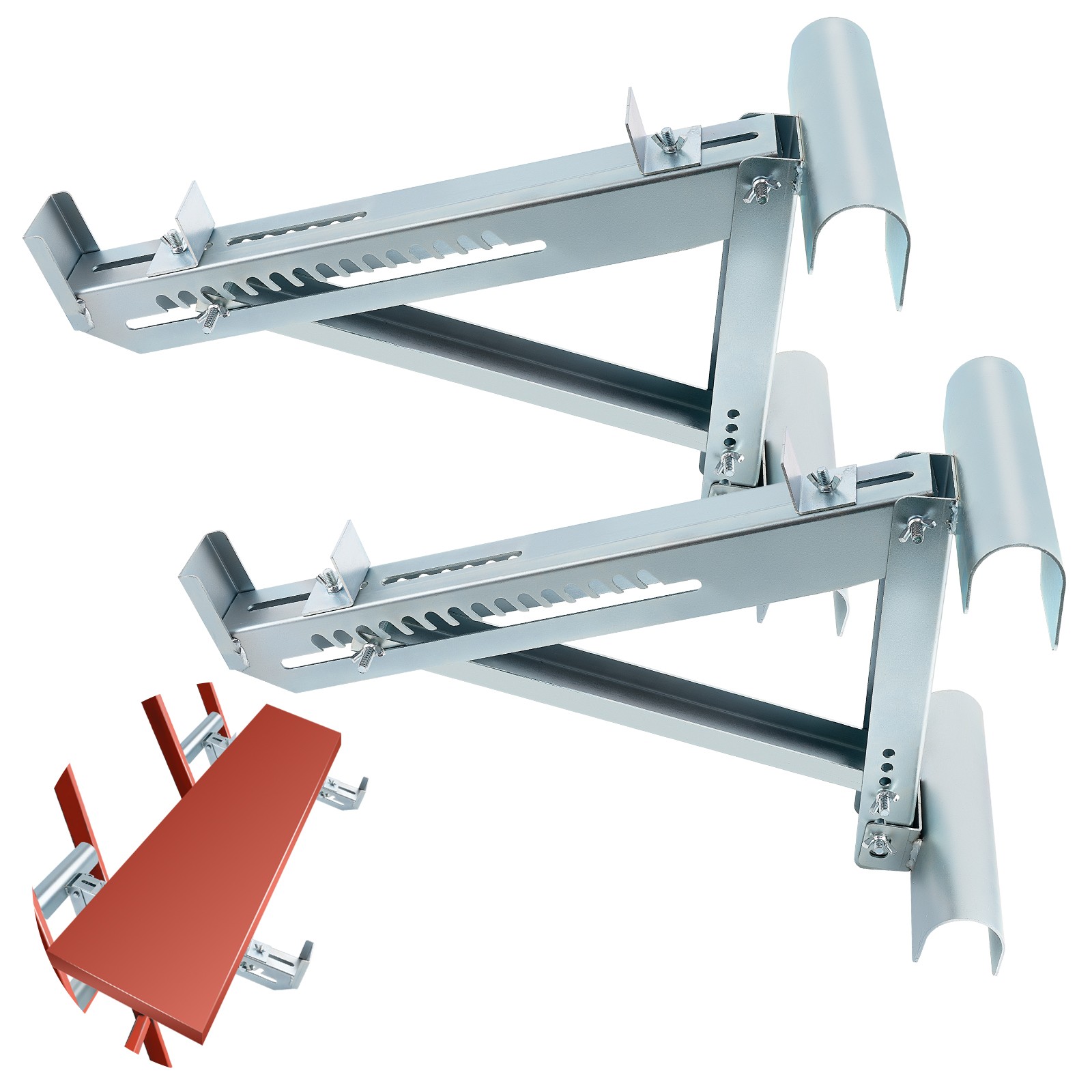 Ladder Jack Short Body Extension up to 20 inch Stable Adjustable 2 Pack