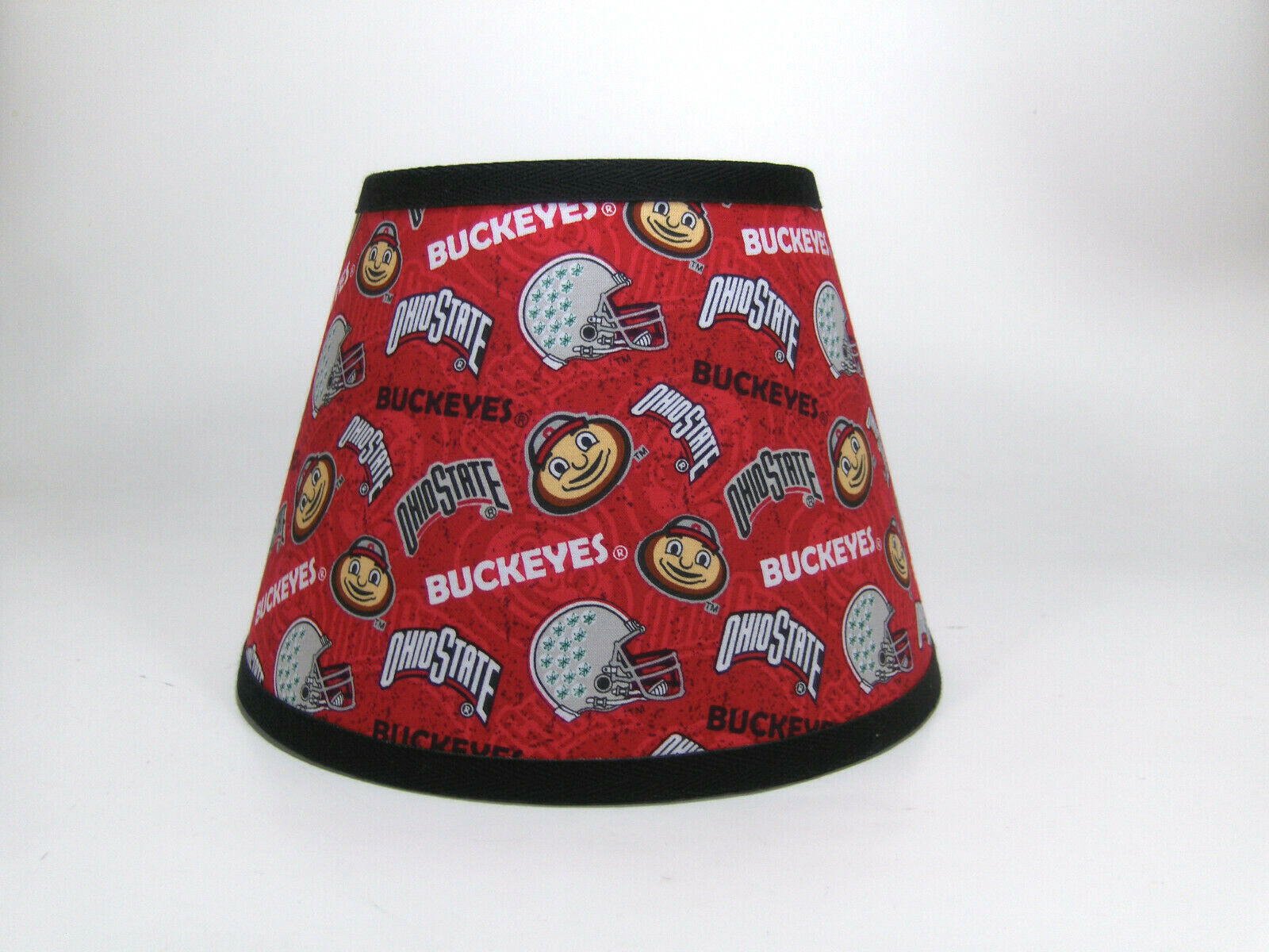 Ohio State University Buckeyes Helmet Fabric Lamp Shade Lampshade NCAA Handmade