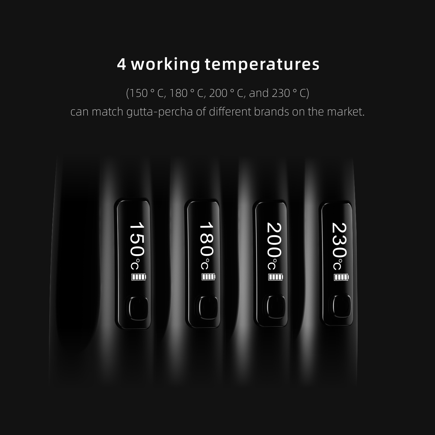 Woodpecker Dental Endodontic Gutta Percha Obturation System Gun & Heated Pen