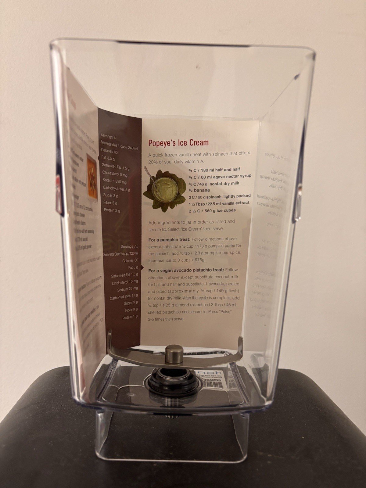 Blendtec WildSide 36oz Blender Jar & Lid Replacement Pitcher