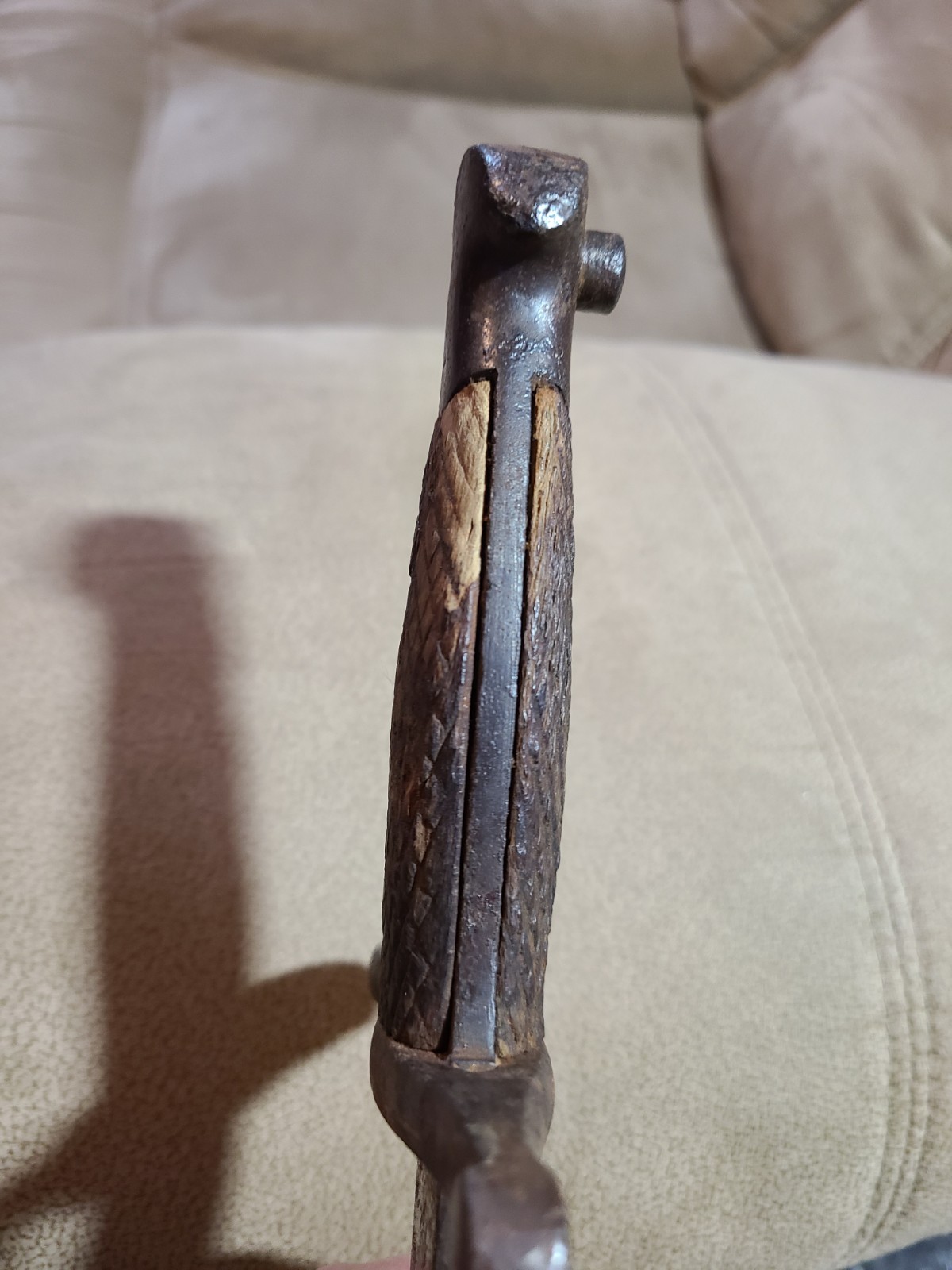 Toledo Spain WW1 WW2 Bolo Bayonet Complete But Rough For Restoration