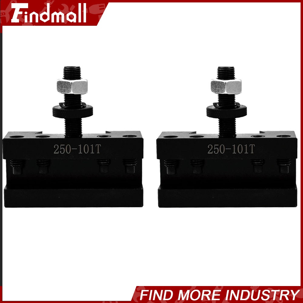 2Pcs AXA #1 250-101 XL Oversize Quick Change Tool Post Turning And Facing Holder
