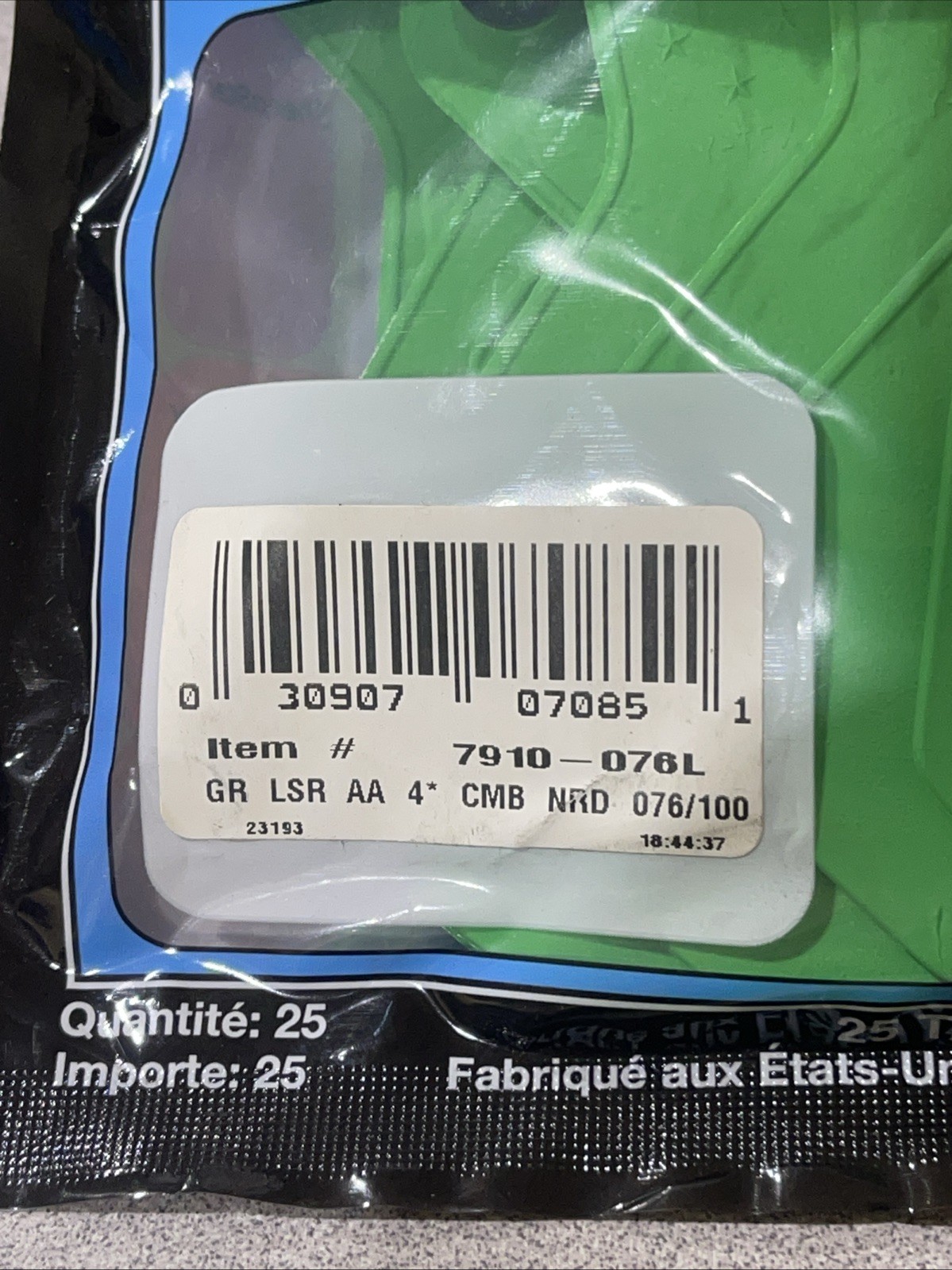 Y-Tex 4 Star Large Cattle Tags 25 Pack, 2 Piece Ear Tag System, Green, 76-100