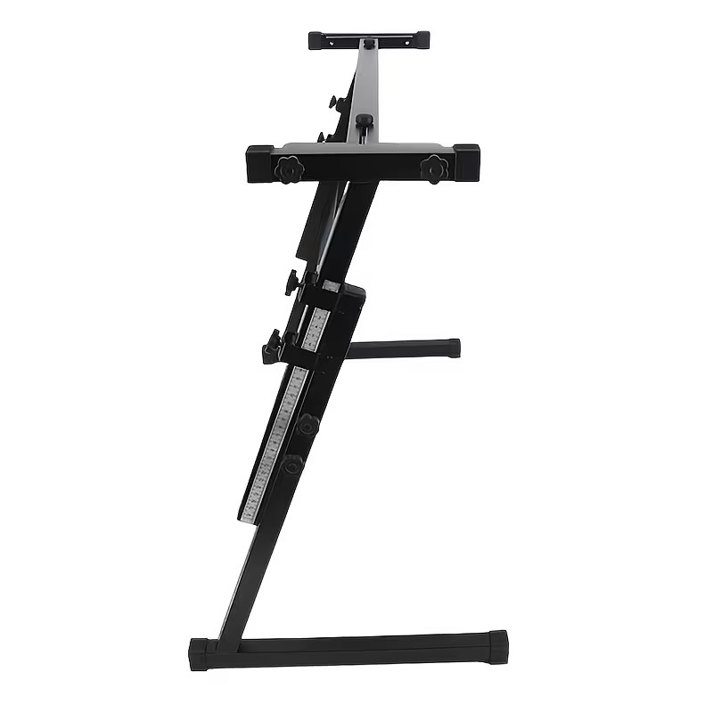 Adjust Height Sturdy Z-Stand Electronic Keyboard Stand Compatible for 61~88 Keys