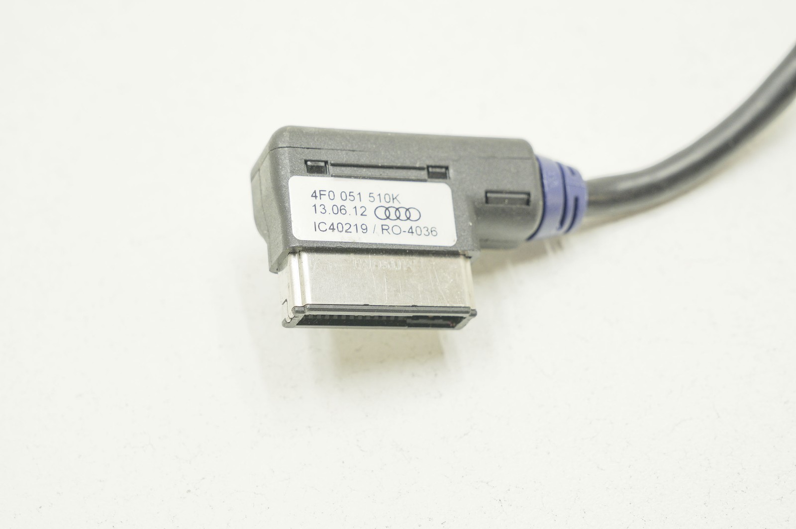 2008-2015 AUDI Ipod Iphone MMI Cable OEM #4F0051510K