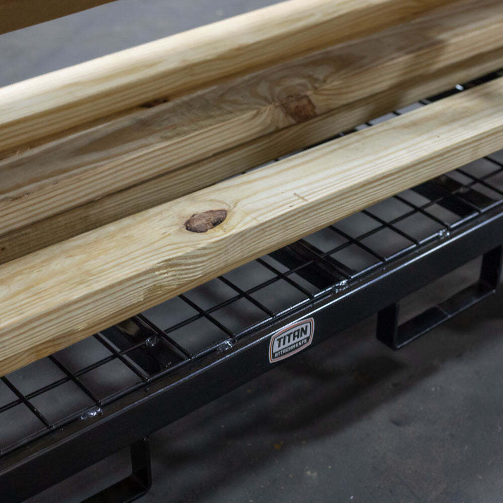 Titan Attachments Mobile Industrial Bar Cradle Cart, Heavy-Duty Rolling Platform