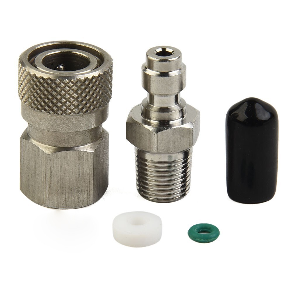 Quick Disconnect 8mm 1/8 Npt Thread Durability Male And Female PCP Paintball