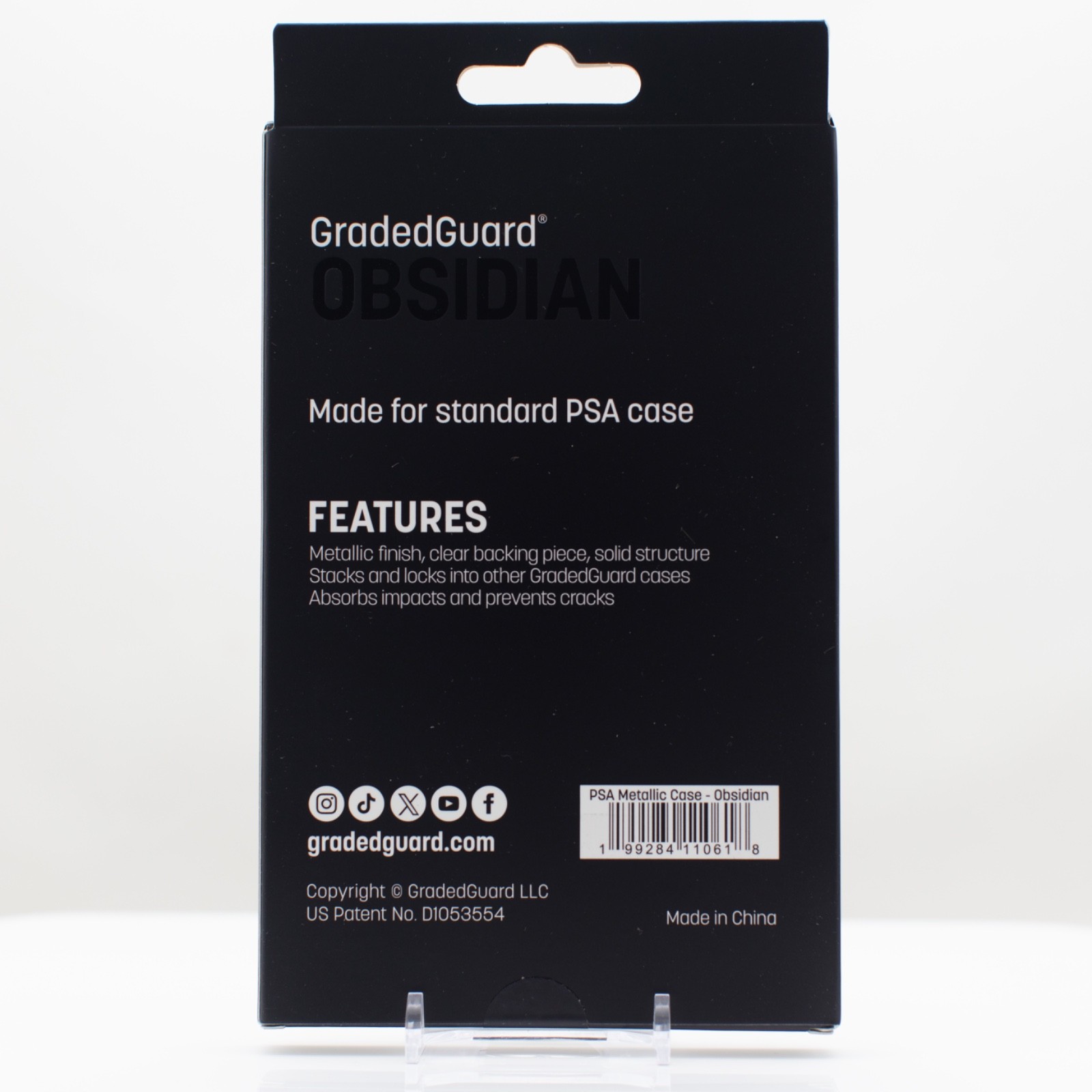 GradedGuard PSA Graded Card Case Guard Protector OBSIDIAN Limited Edition