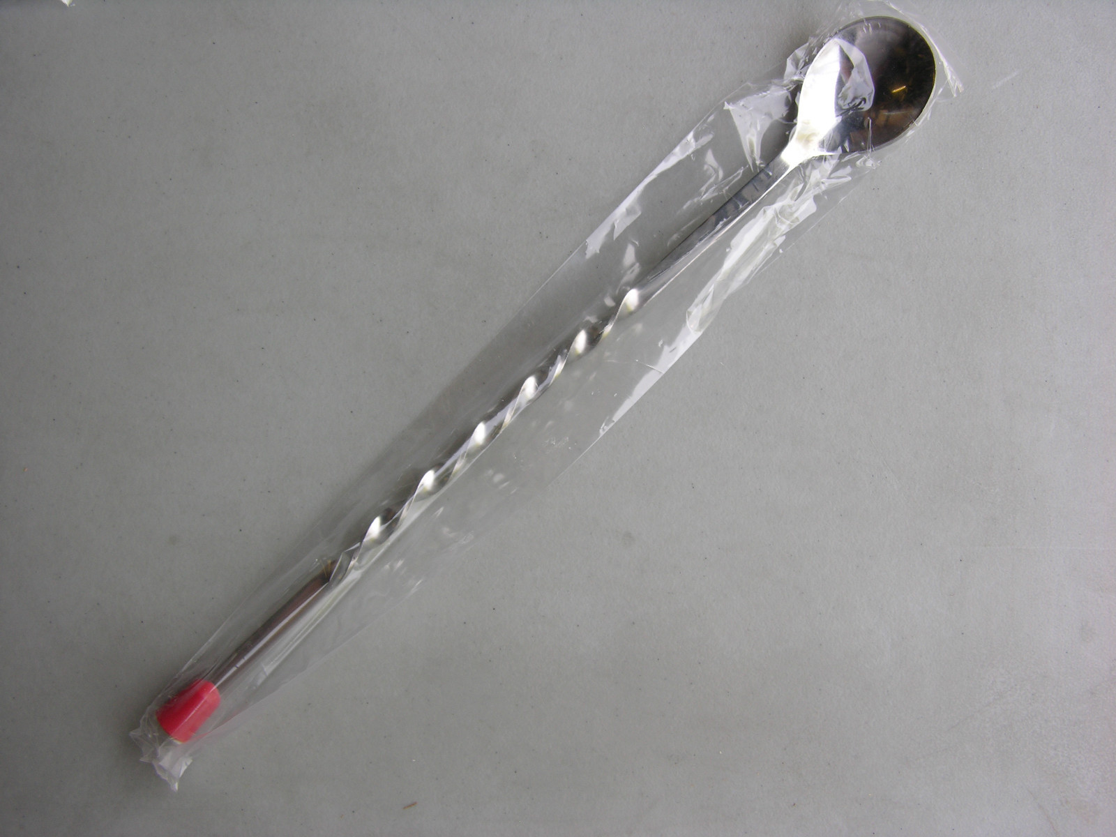 USA SELLER BAR SPOON 11" RED KNOB FREE SHIPPING USA ONLY