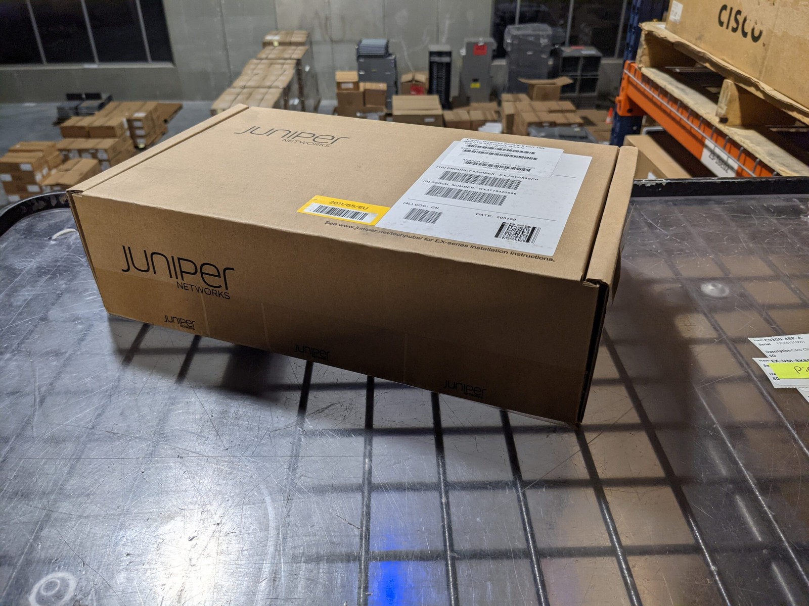 Factory Sealed Juniper EX-UM-8X8SFP 8-port 1GbE/10GbE SFP+ Uplink Module